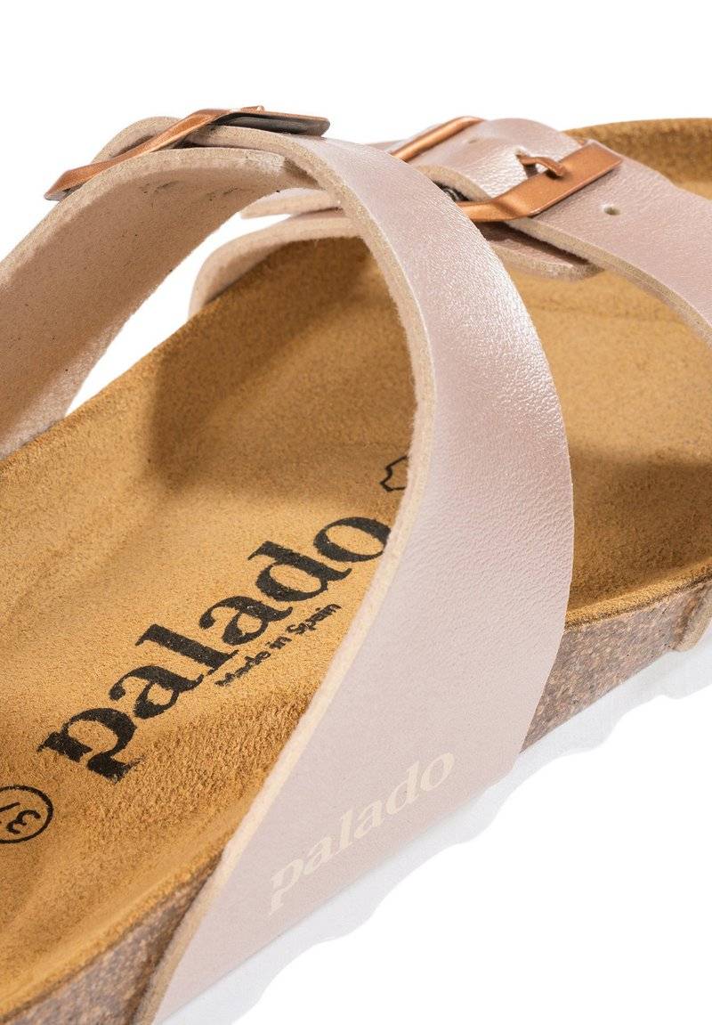 Palado Palado SAMOS PF - Mules - rose metallic Versandkostenfrei