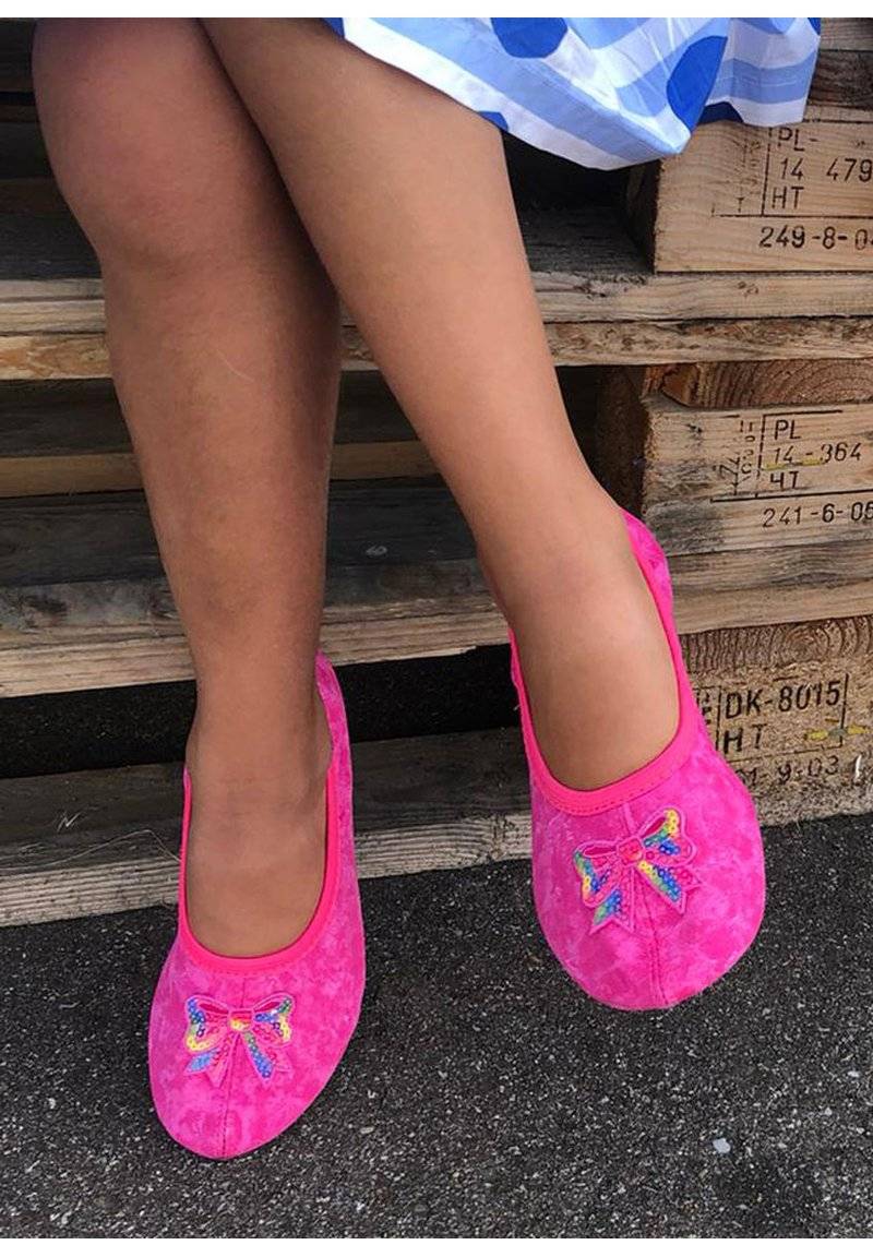 Beck Beck GYMNASTIK SCHLEIFCHEN - Ballet pumps - pink Flash Sale