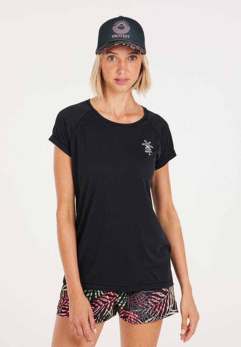 Protest Protest Rash vest - true black Letzter Tag