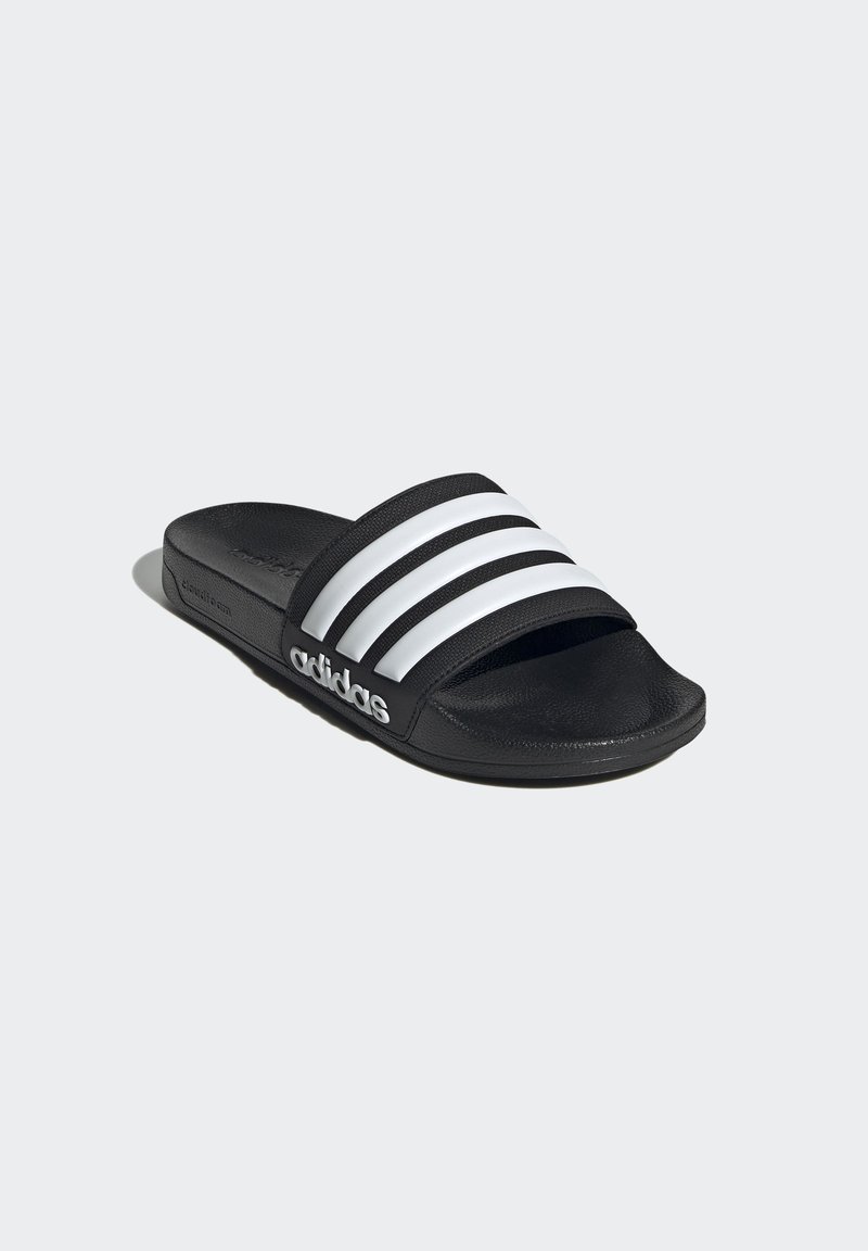 adidas Performance adidas Performance ADILETTE SHOWER - Pool slides - black Sonderangebot der Fabrik