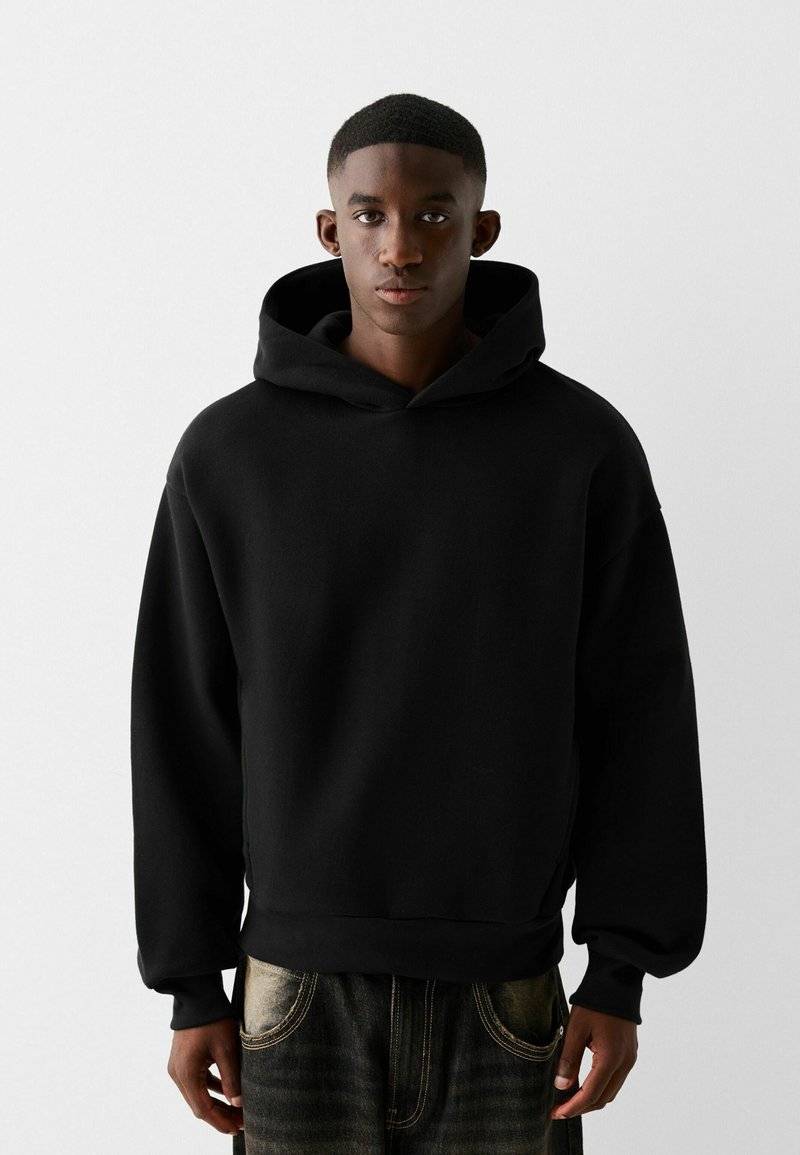 Bershka Bershka Sweatshirt - black denim Hotsell