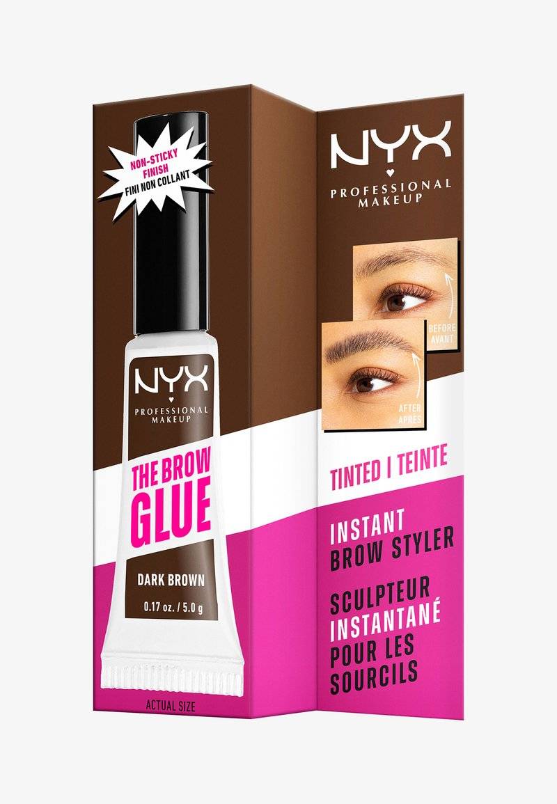 NYX Professional Makeup NYX Professional Makeup THE BROW GLUE INSTANT STYLER - Eyebrow gel - Cool Brown Zeitlich begrenztes Angebot