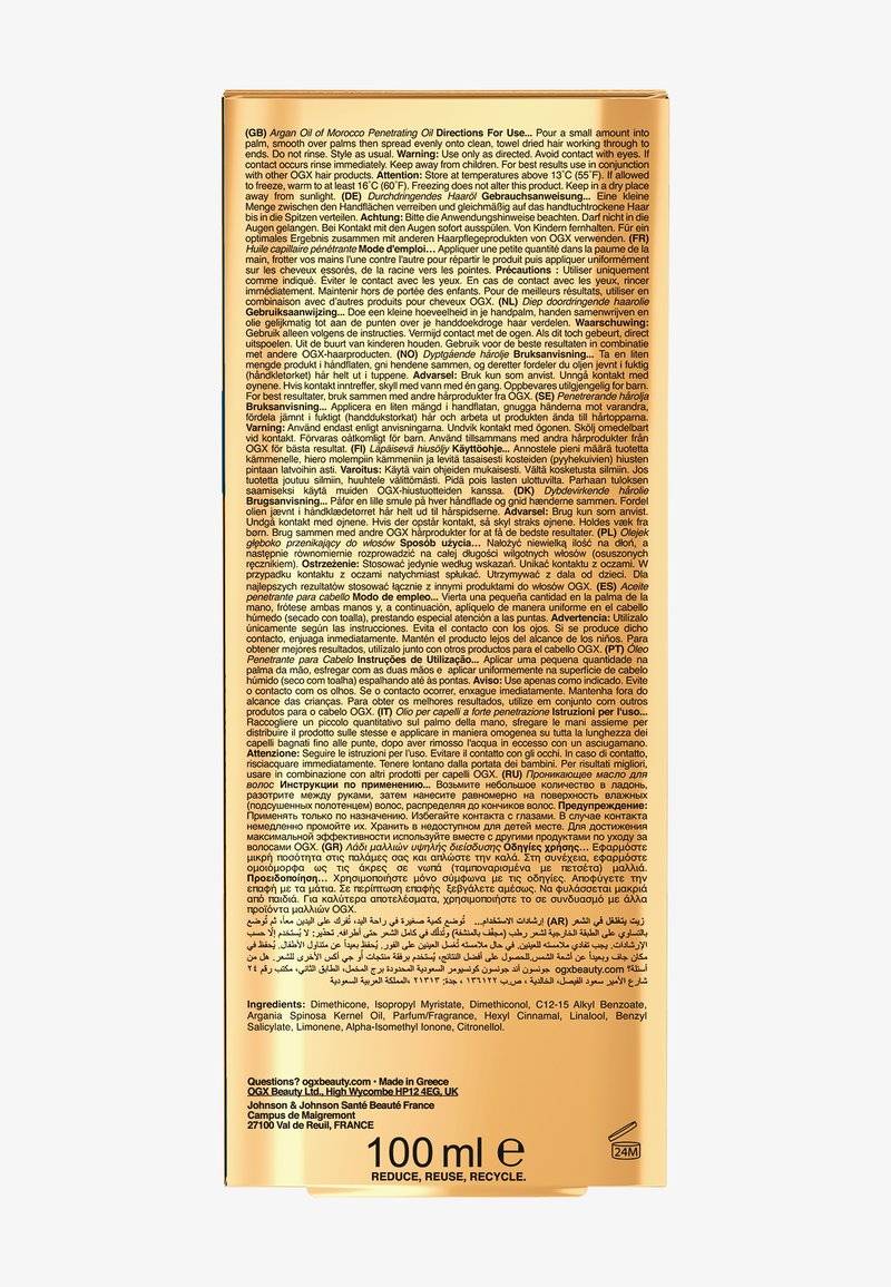 ogx ogx OGX RENEWING + ARGAN OIL OF MOROCCO EXTRA PENETRATING OIL - Hair treatment Wochenangebot