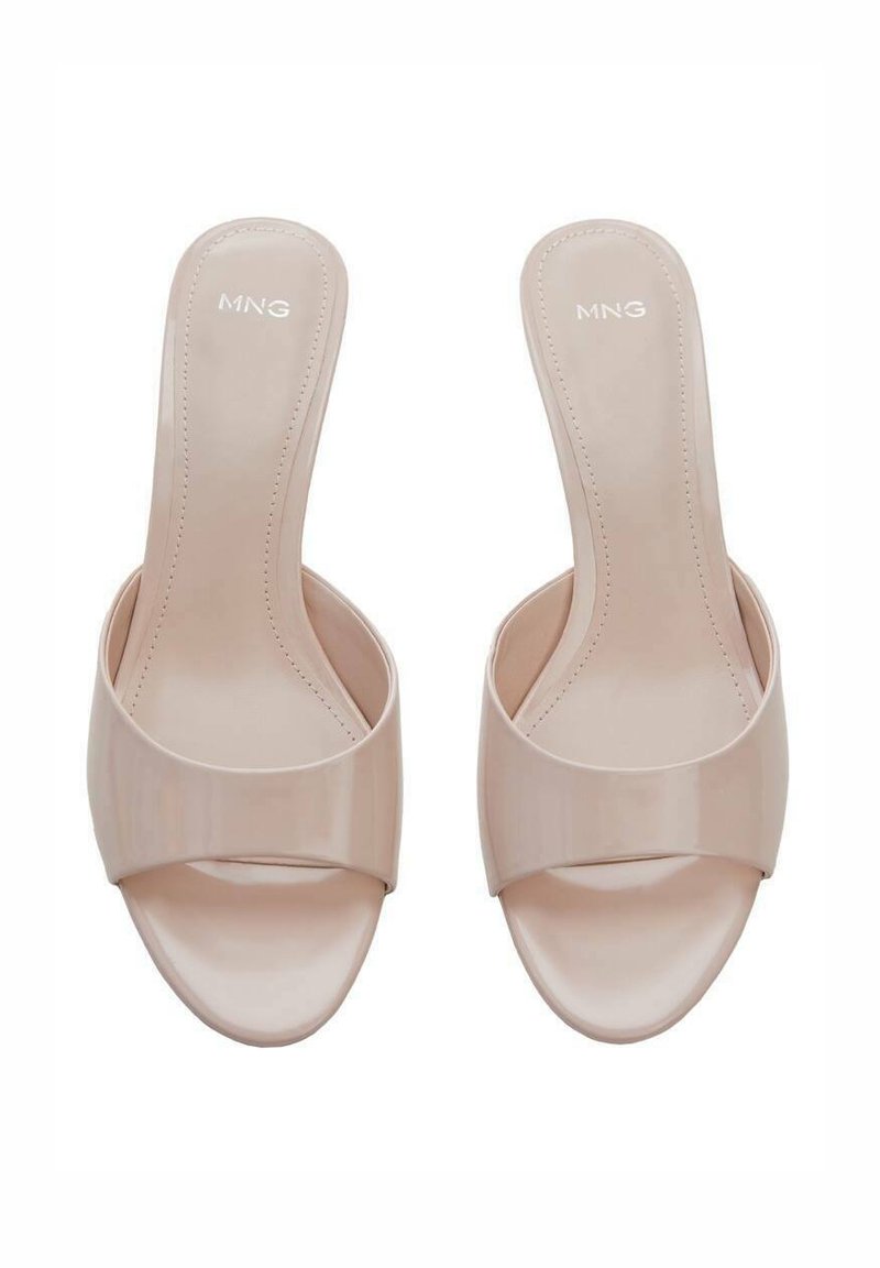 Mango Mango LOW - Heeled mules - nude Discount Store für neue Produkte