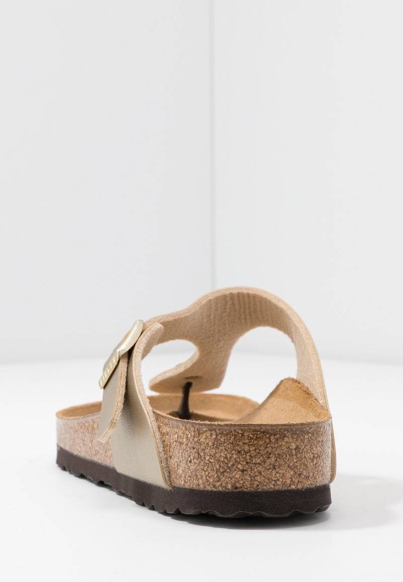 Birkenstock Birkenstock GIZEH BF REGULAR - Slippers - gold Nur noch ein Tag übrig