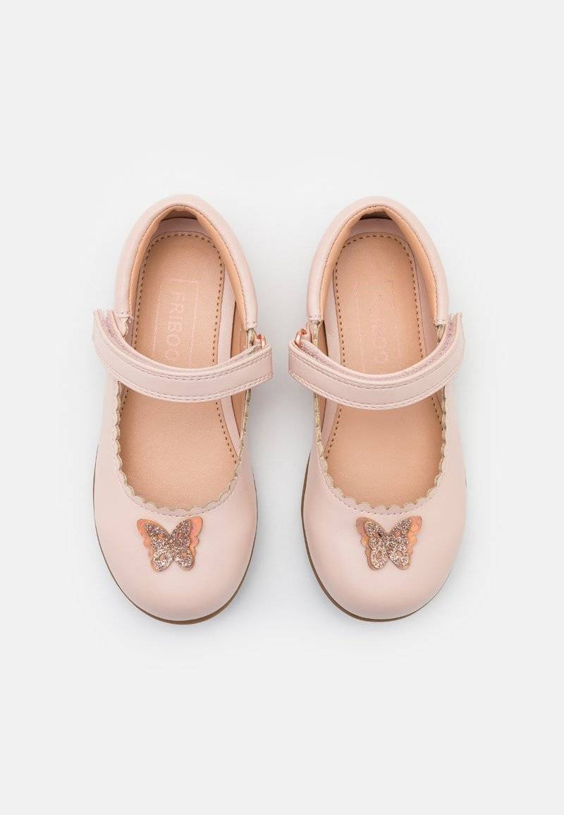 Friboo Friboo Ankle strap ballet pumps - light pink Super Rabatt