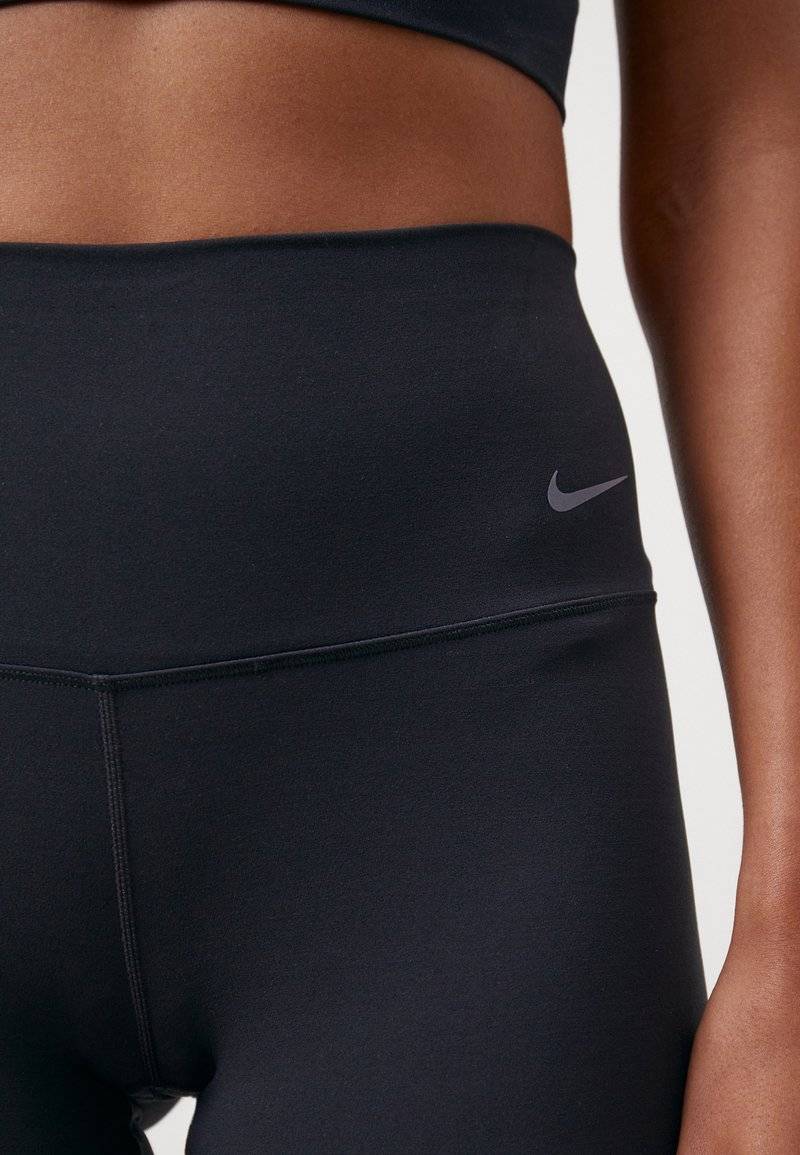 Nike Performance Nike Performance ZENVY SHORT - Leggings - black Rabatte dieses Monats