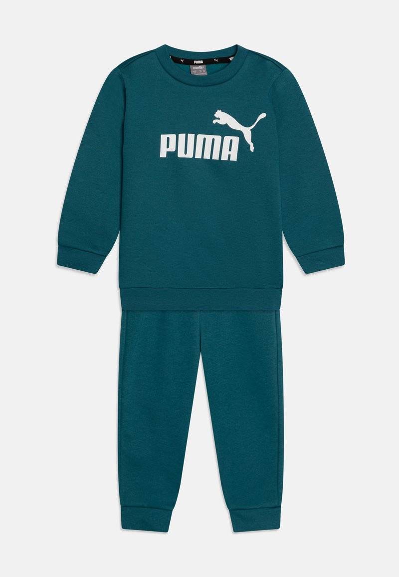 Puma Puma MINICATS CREW UNISEX SET - Tracksuit - cold green Kostenloser Versand