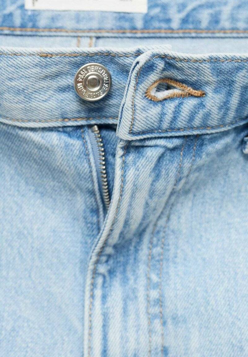 Mango Mango Denim shorts - light blue Saisonschlussverkauf