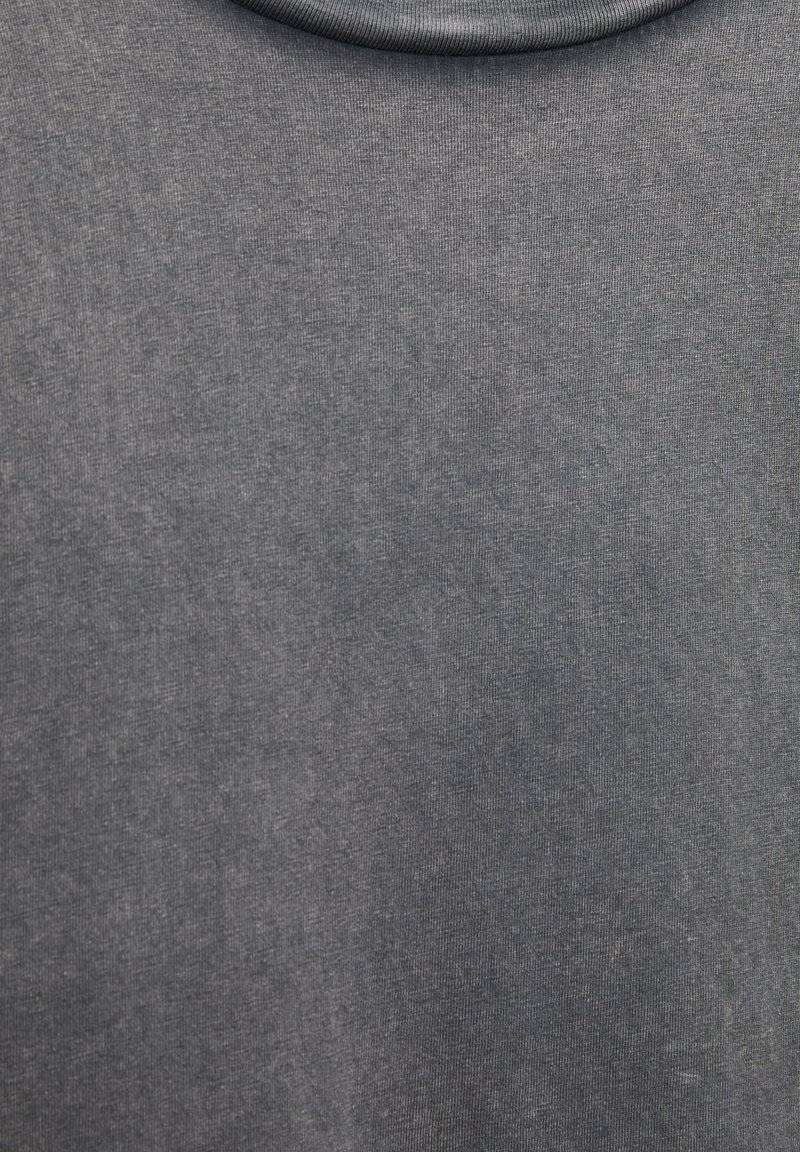 PULL&BEAR PULL&BEAR SHORT SLEEVE - Basic T-shirt - dark grey Osterangebot