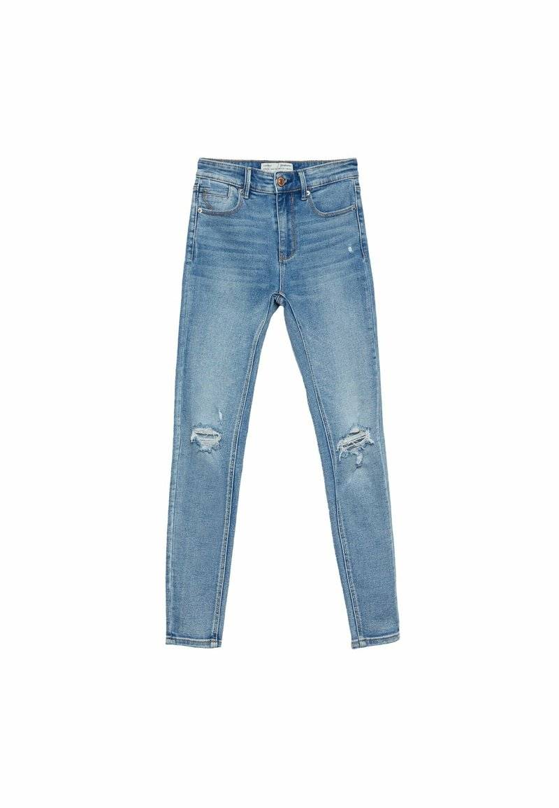 Stradivarius Stradivarius Jeans Skinny Fit - neon blue Jubiläumsangebot