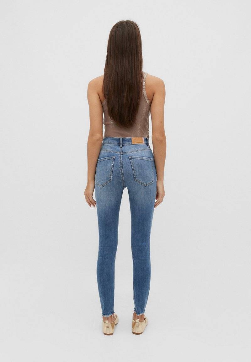 Stradivarius Stradivarius Jeans Skinny Fit - blue denim Große Rabatte
