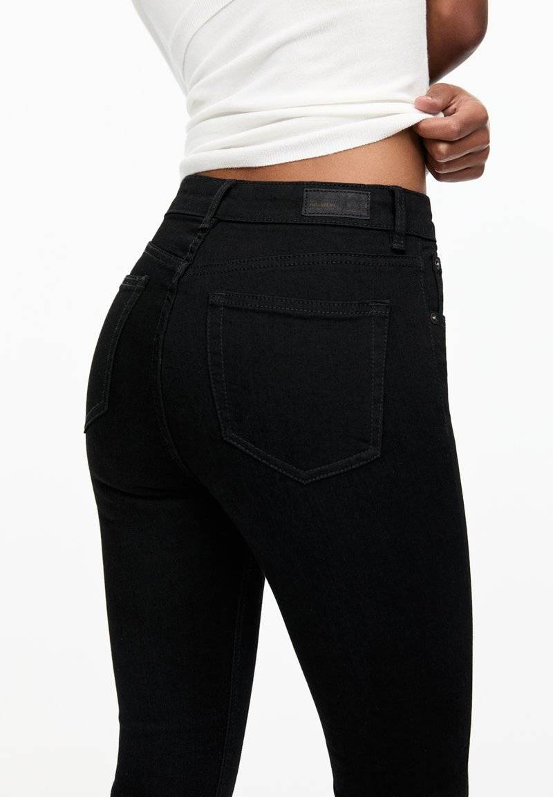PULL&BEAR PULL&BEAR MID-RISE - Jeans Skinny Fit - black Saisonale Angebote