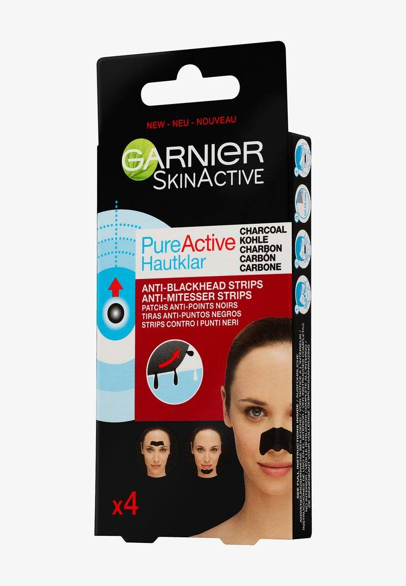 Garnier Garnier SKIN CLEAR CHARCOAL NOSE STRIPS - Face mask Super Rabatt