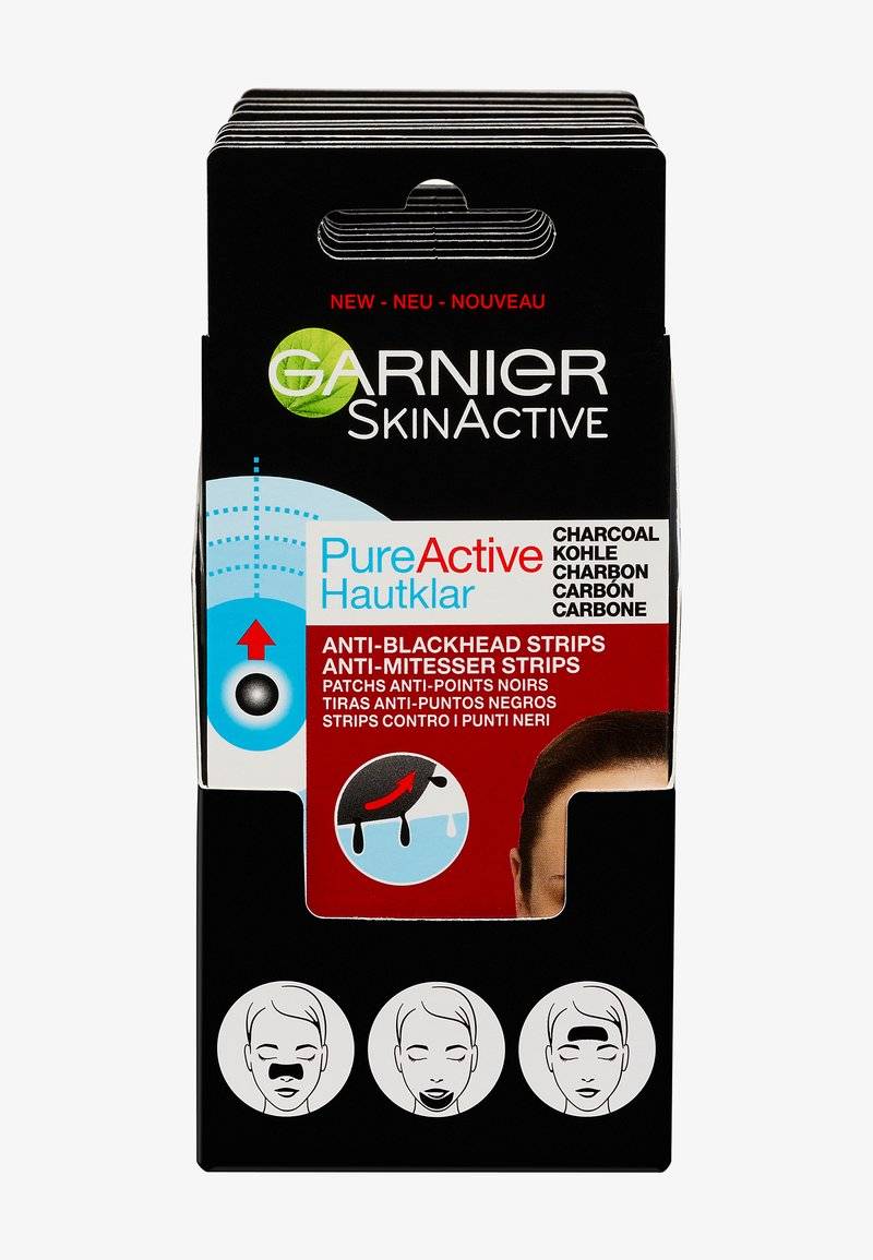 Garnier Garnier SKIN CLEAR CHARCOAL NOSE STRIPS - Face mask Super Rabatt