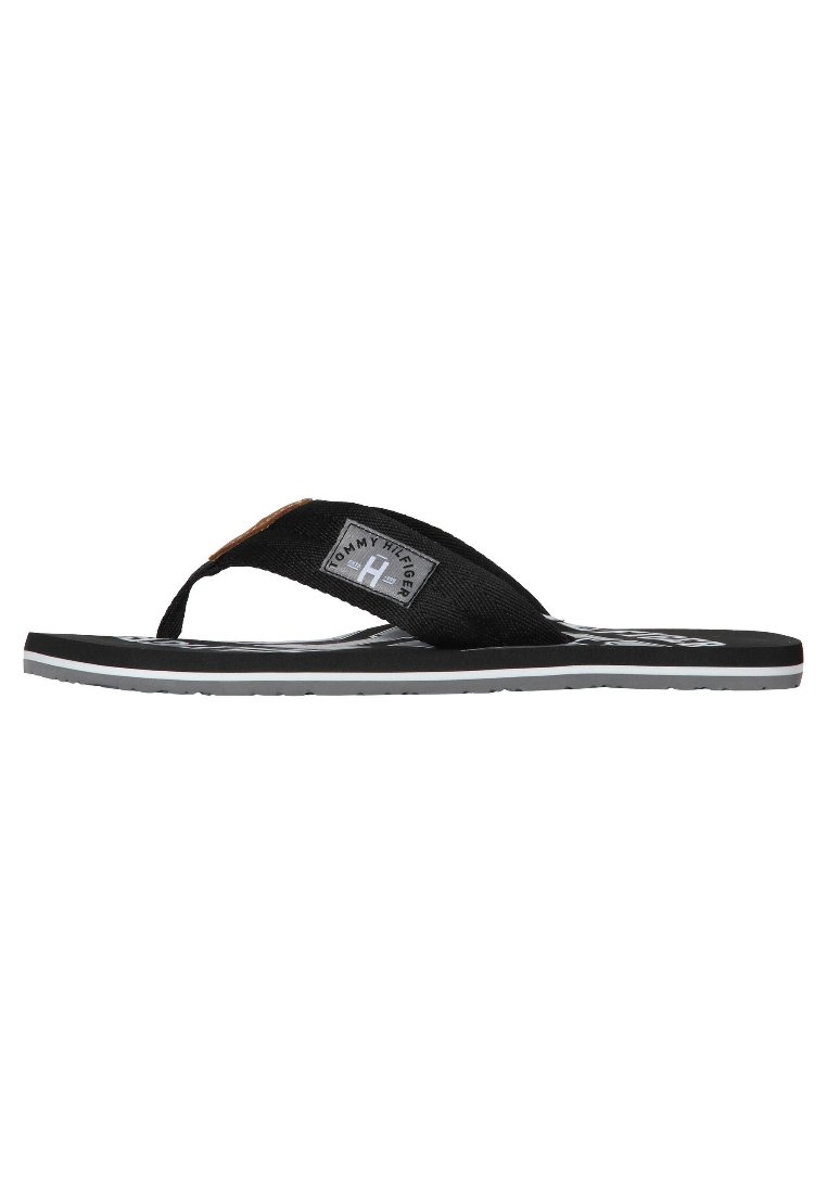 Tommy Hilfiger Tommy Hilfiger HERREN - T-bar sandals - black Outlet