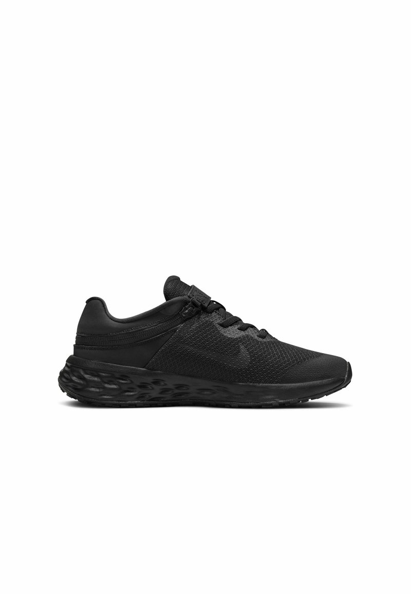 Nike Performance Nike Performance NIKE REVOLUTION 6 FLYEASE (GS - Neutral running shoes - black dark smoke grey black Sonderangebot