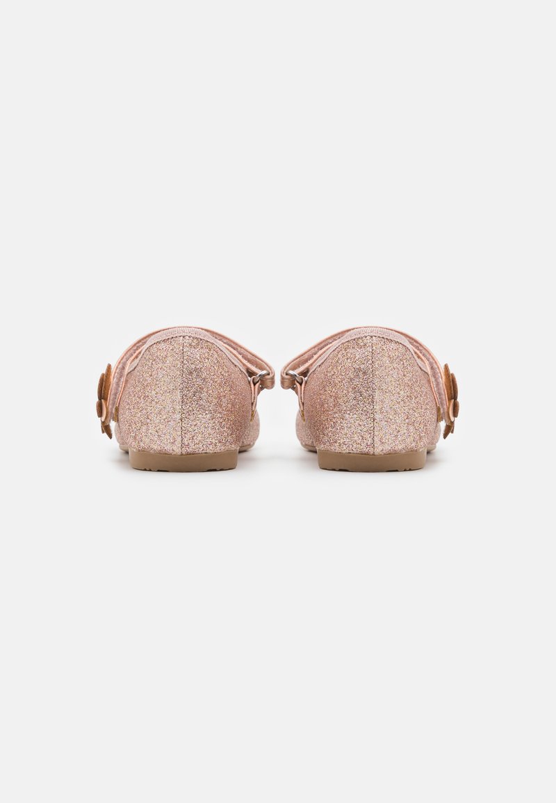 Friboo Friboo Ankle strap ballet pumps - rose gold Valentinstagsangebot