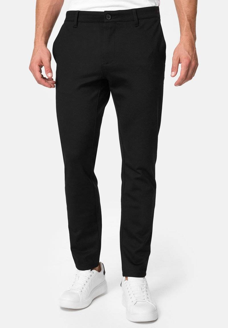 INDICODE JEANS INDICODE JEANS SUPER STRETCH RODEKRO - Chinos - black Begrenzt auf 3 Tage