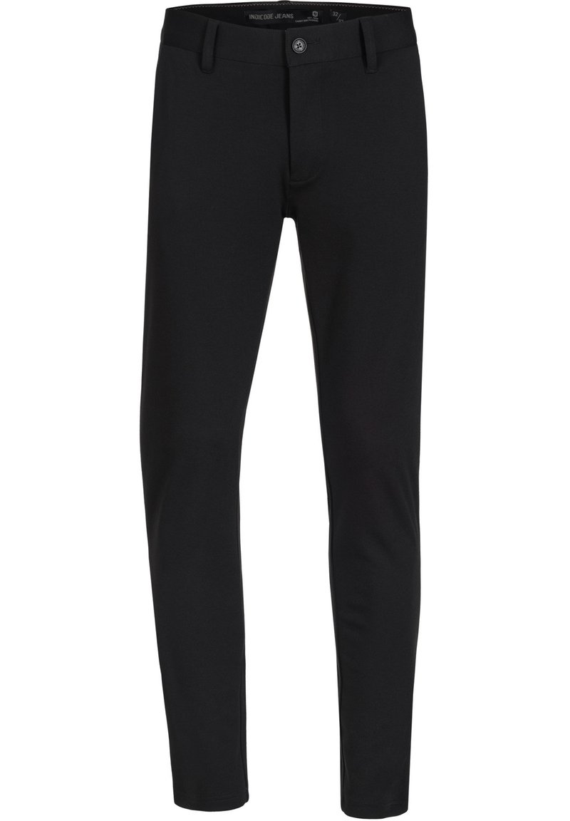 INDICODE JEANS INDICODE JEANS SUPER STRETCH RODEKRO - Chinos - black Begrenzt auf 3 Tage