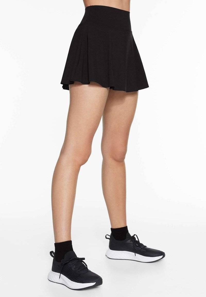 OYSHO OYSHO COMPRESSIVE - Sports skirt - black im Angebot