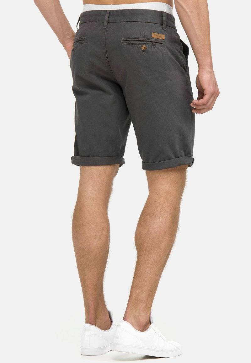 INDICODE JEANS INDICODE JEANS CUBA - Shorts - raven Günstiger Verkauf