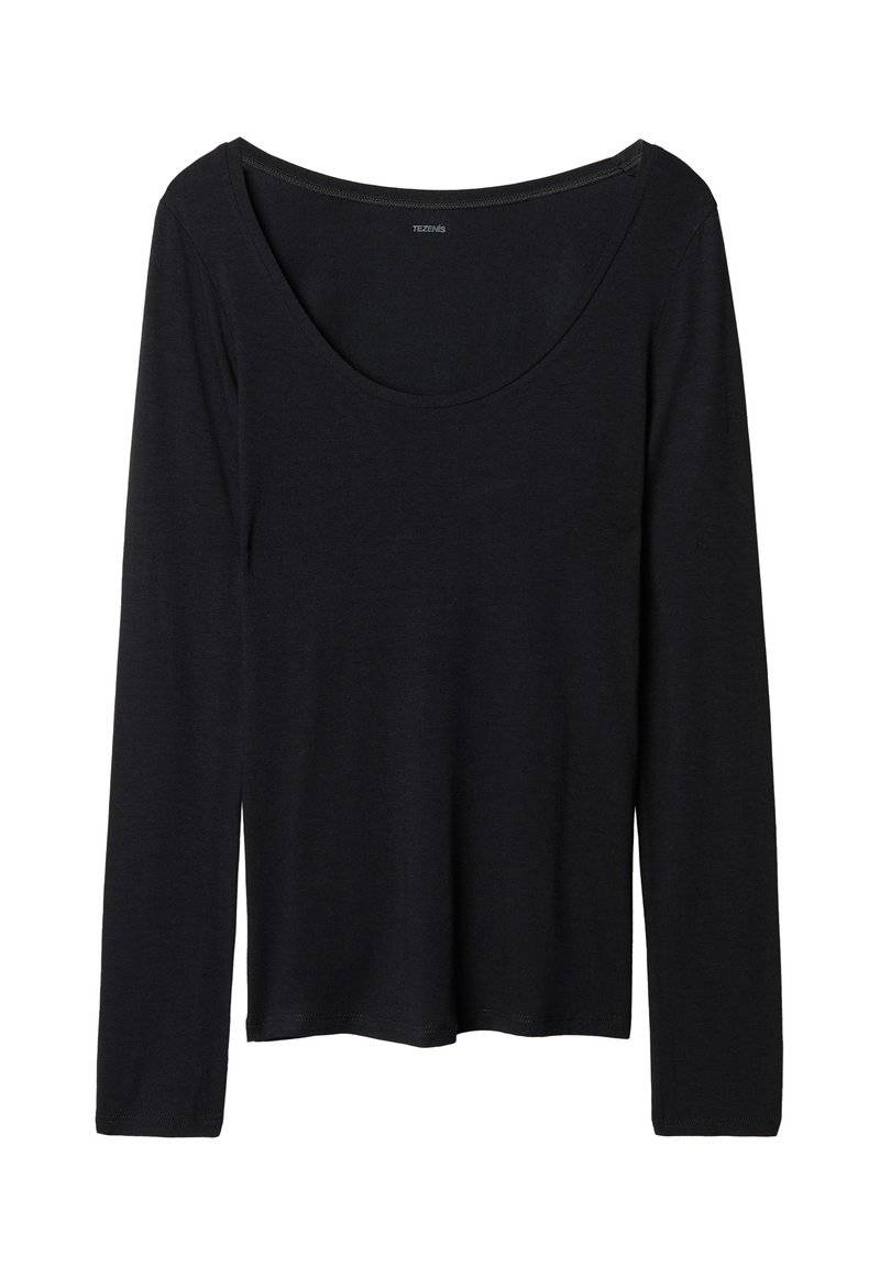 Tezenis Tezenis ROUND-NECK - Long sleeved top - nero Limitierter Zeitrabatt