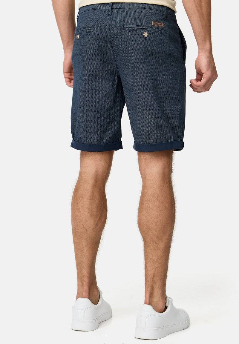 INDICODE JEANS INDICODE JEANS CUBA - Shorts - mottled blue Flash Sale
