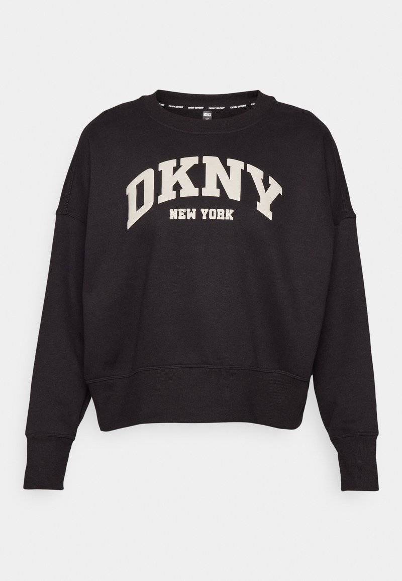 DKNY DKNY VARSITY PUFF LOGO SLEEVE - Sweatshirt Zeitlich begrenztes Angebot