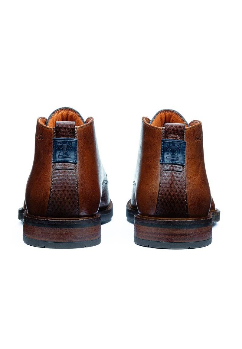 Van Lier Van Lier BOSTON - Lace-ups - cognac Nur noch ein Tag übrig