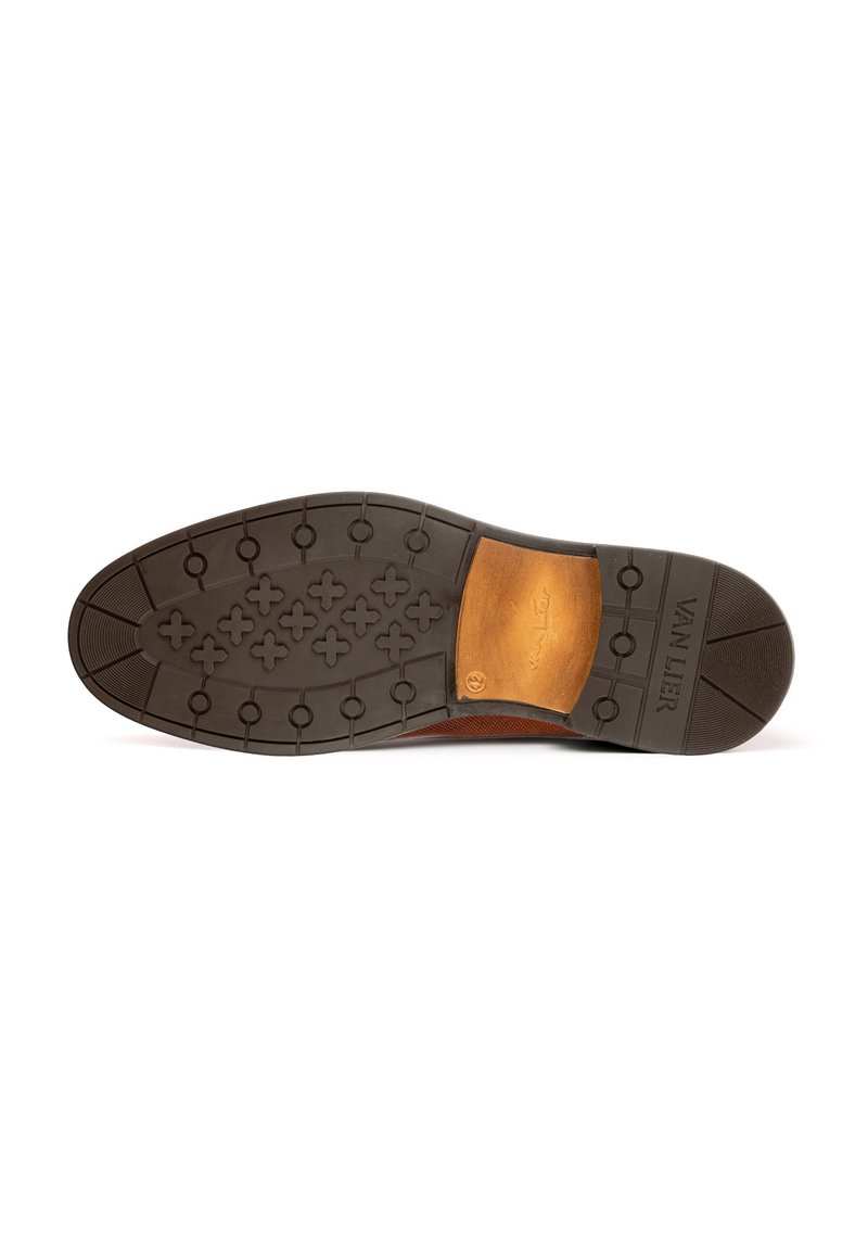 Van Lier Van Lier BOSTON - Lace-ups - cognac Nur noch ein Tag übrig