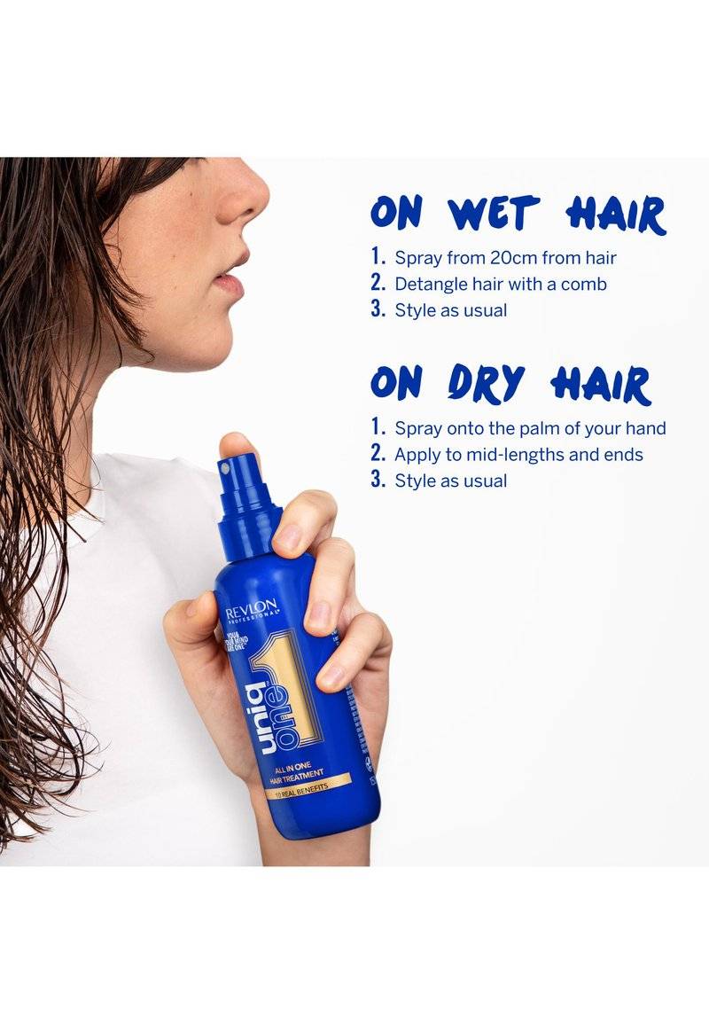 Revlon Professional Revlon Professional UNIQONE LIMITED EDITION RELAXING FRAGRANCE LEAVE-IN PROFESSIONAL MULTI-BENEFIT HAIR TREATMENT - REPAIR, DETANGLE, CONTROL FRIZZ & STYLE - Hair treatment Rabatte dieses Monats