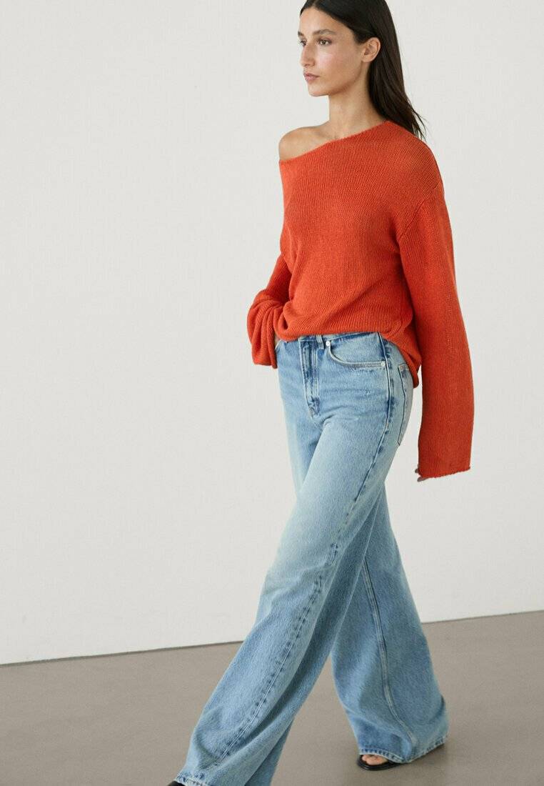 Massimo Dutti Massimo Dutti Jumper - red Günstig kaufen