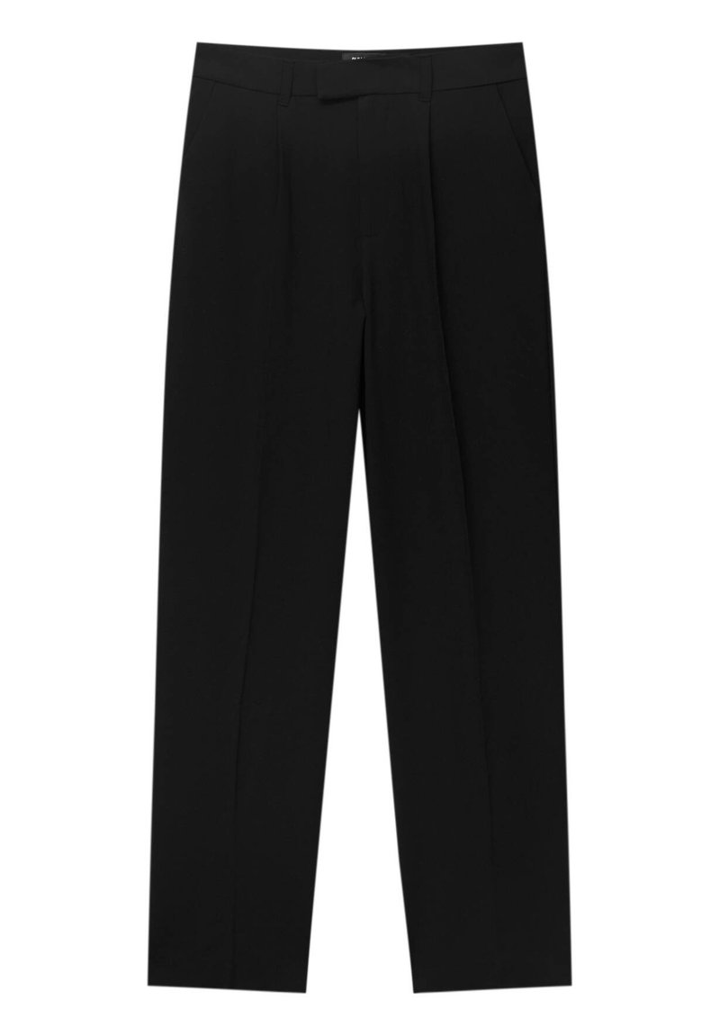 PULL&BEAR PULL&BEAR DARTED SMART - Trousers - black Cyber Monday