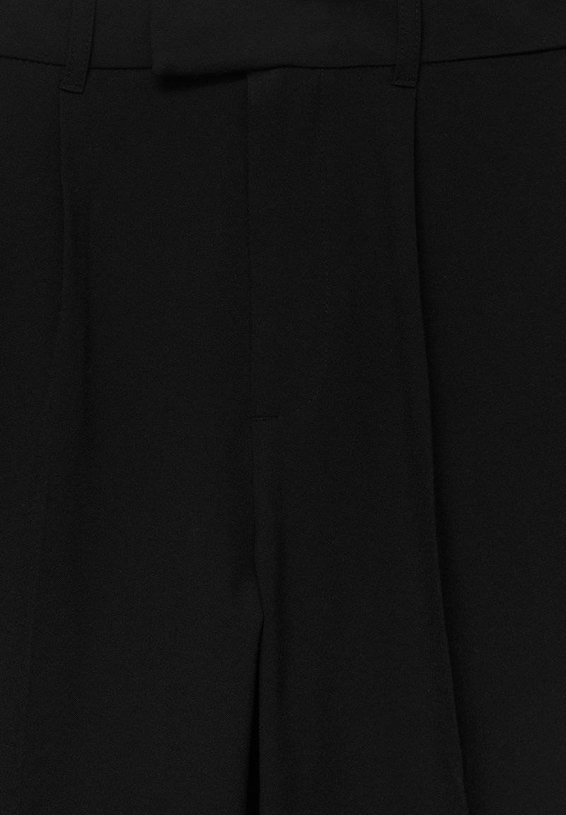 PULL&BEAR PULL&BEAR DARTED SMART - Trousers - black Cyber Monday