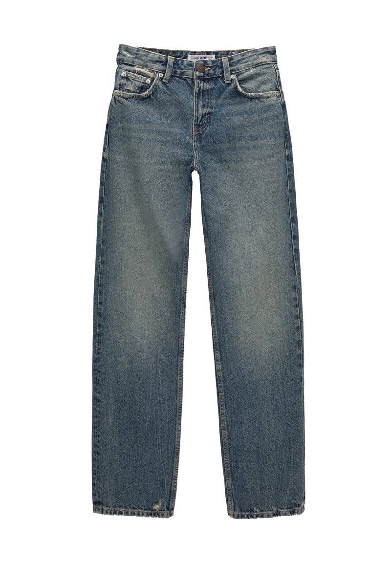 PULL&BEAR PULL&BEAR MID - Straight leg jeans - blue Weihnachtsangebot