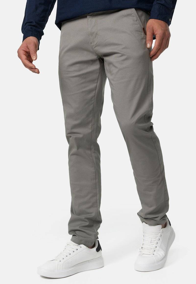 INDICODE JEANS INDICODE JEANS CHERRY - Chinos - light grey Muttertagsangebot