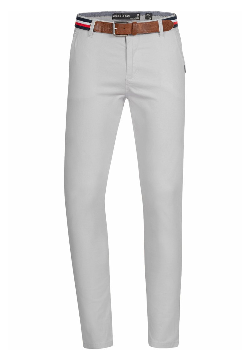 INDICODE JEANS INDICODE JEANS CHERRY - Chinos - light grey Muttertagsangebot