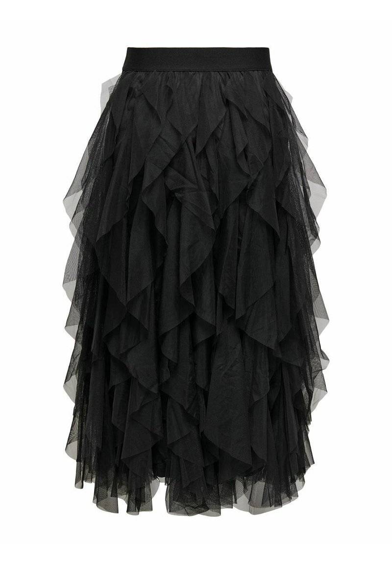 ONLY ONLY ONLSKY SKIRT - A-line skirt - black Heißer Verkauf