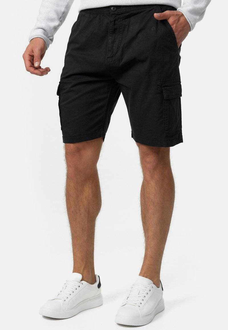 INDICODE JEANS INDICODE JEANS KINNAIRD - Shorts - black Online Outlet