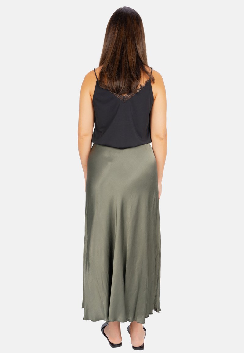 Seasons of April Seasons of April LILLY - Maxi skirt - khaki Blitzangebot