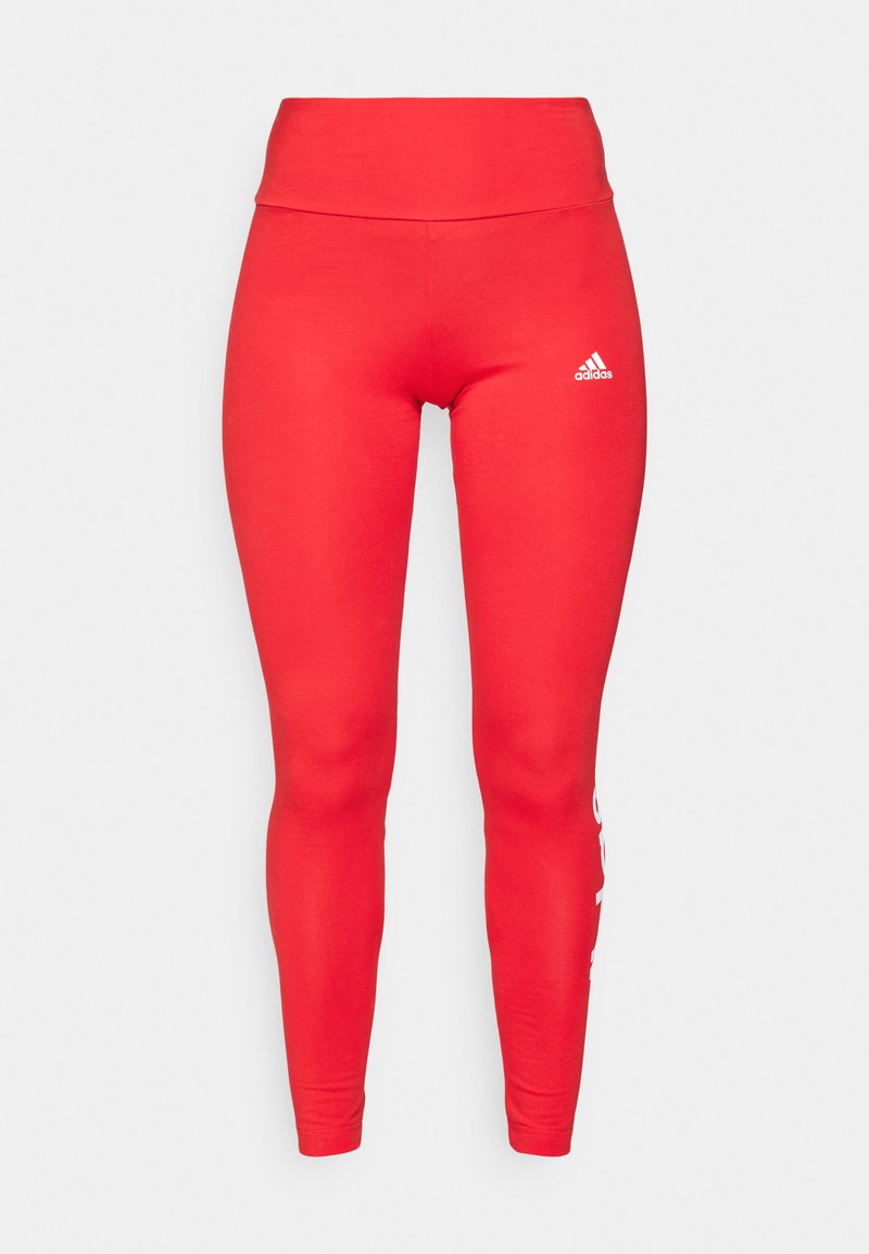 adidas Sportswear adidas Sportswear ESSENTIALS HIGH-WAISTED - Leggings - better scarlet Versandkostenfrei