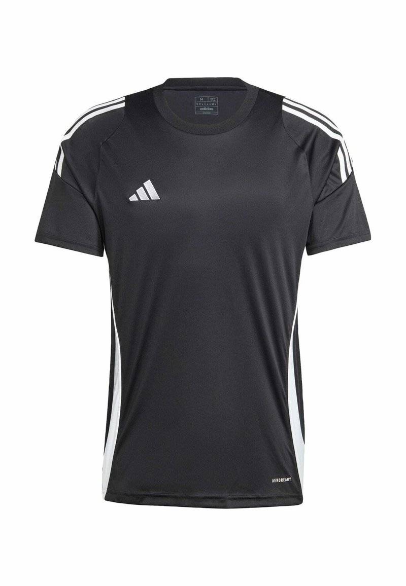 adidas Performance adidas Performance TIRO 24 - Basic T-shirt - black white Zeitlich begrenztes Angebot