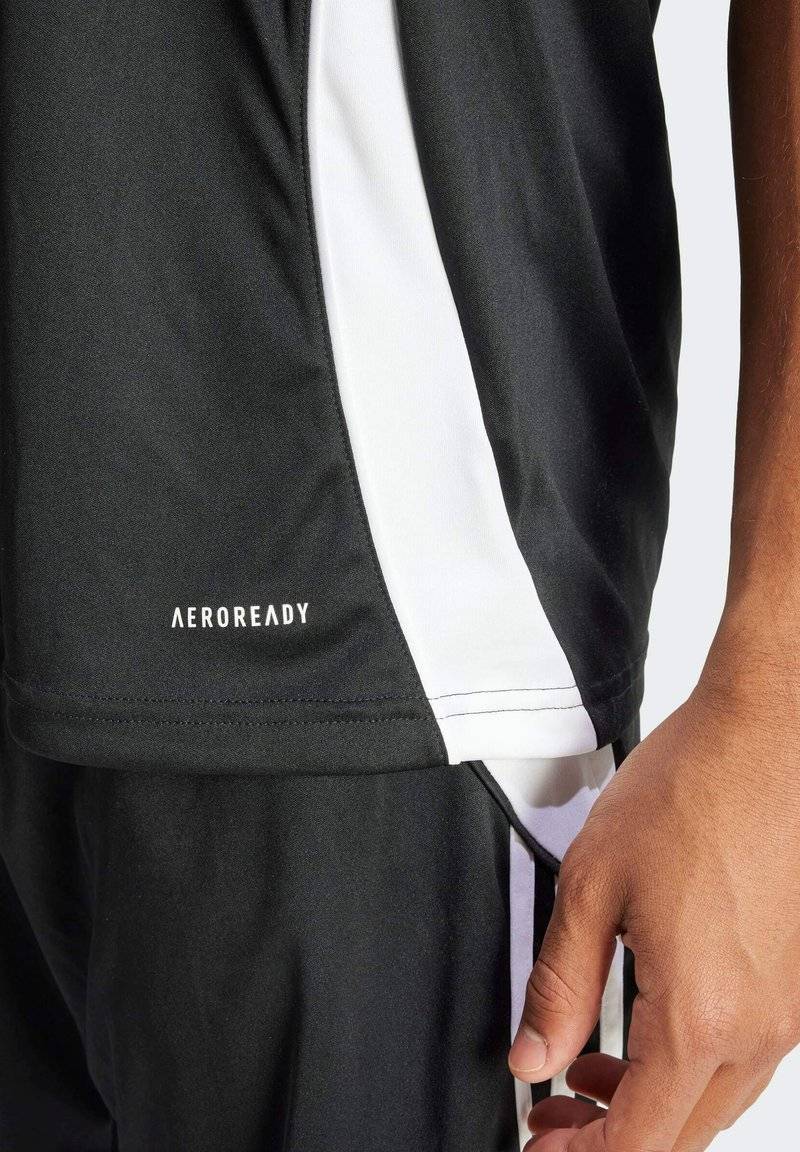 adidas Performance adidas Performance TIRO 24 - Basic T-shirt - black white Zeitlich begrenztes Angebot