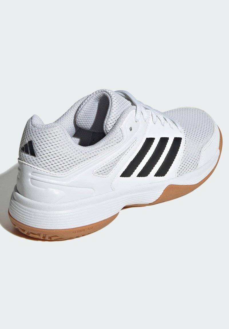 adidas Performance adidas Performance SPEEDCOURT INDOOR KIDS - Stability running shoes - cloud white core black gum Sonderangebot der Fabrik