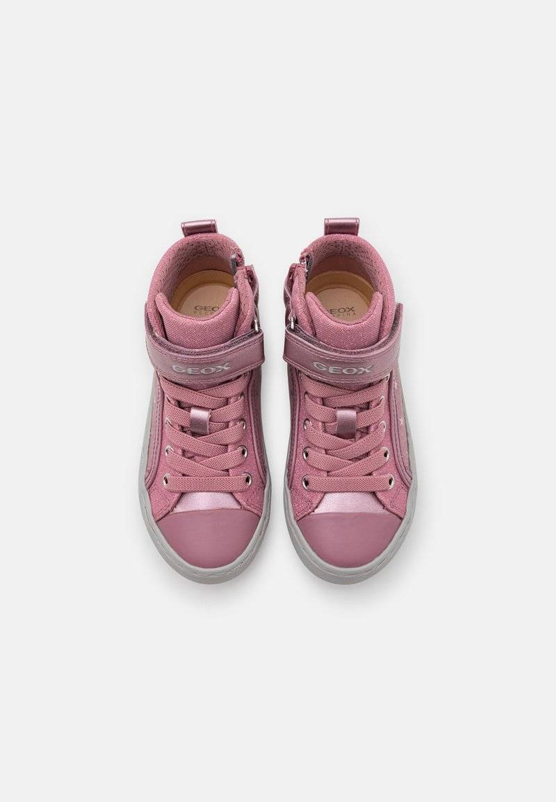 Geox Geox KALISPERA GIRL - High-top trainers - dark pink Bis zu 55% Rabatt
