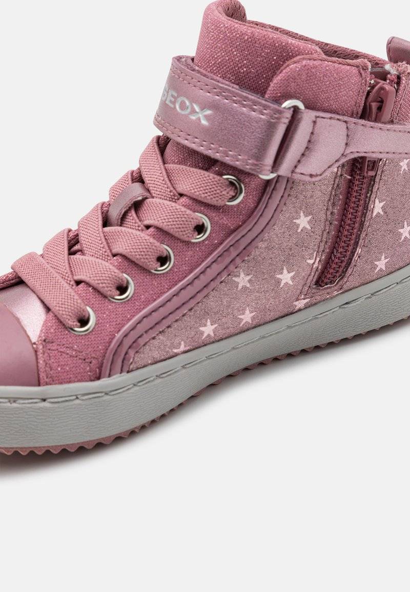 Geox Geox KALISPERA GIRL - High-top trainers - dark pink Bis zu 55% Rabatt