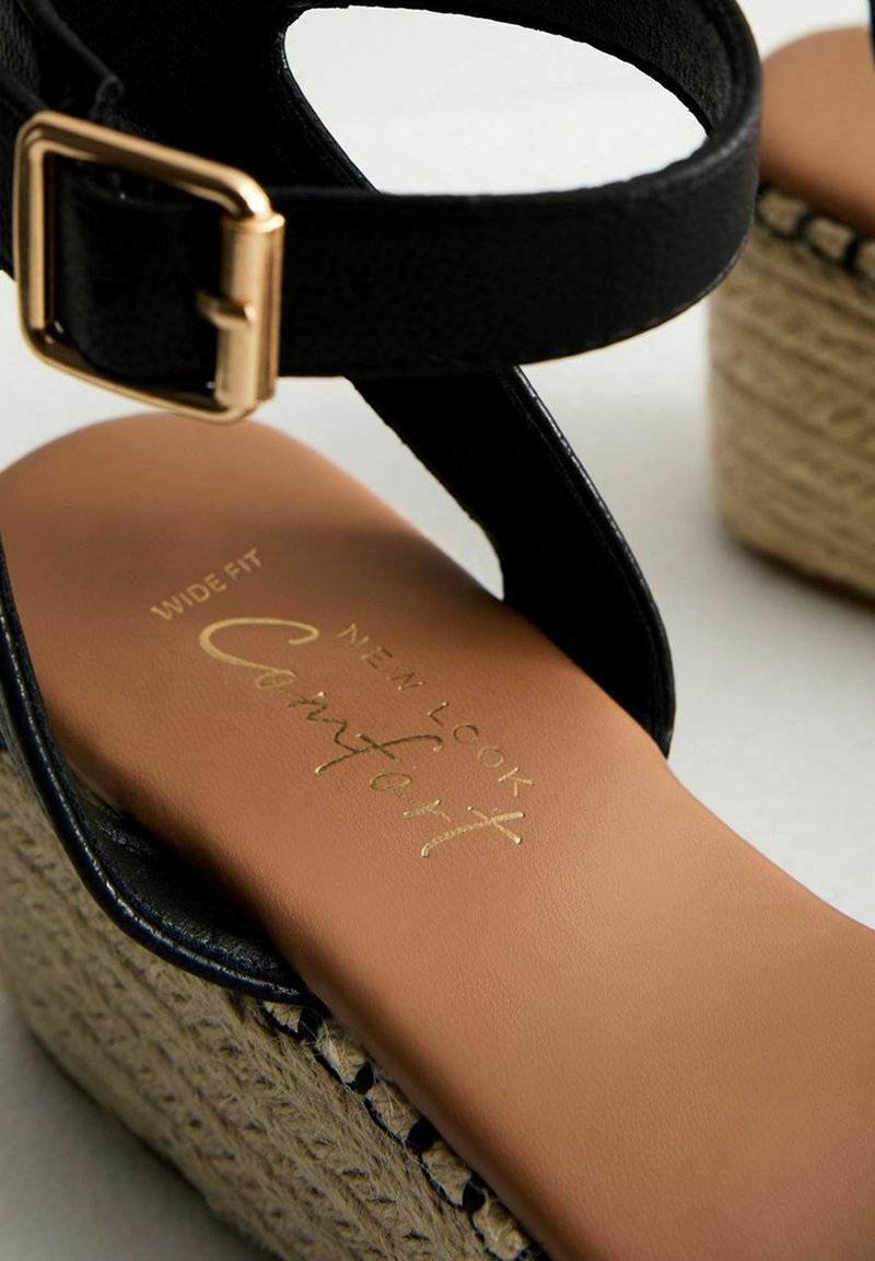 New Look New Look Espadrilles - black Fabrikladen