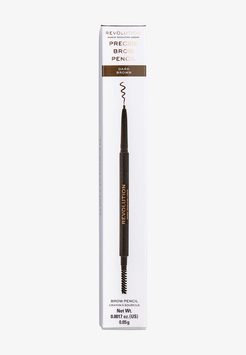 Makeup Revolution Makeup Revolution REVOLUTION PRECISE BROW PENCIL - Eyebrow pencil - dark brown Rabatt