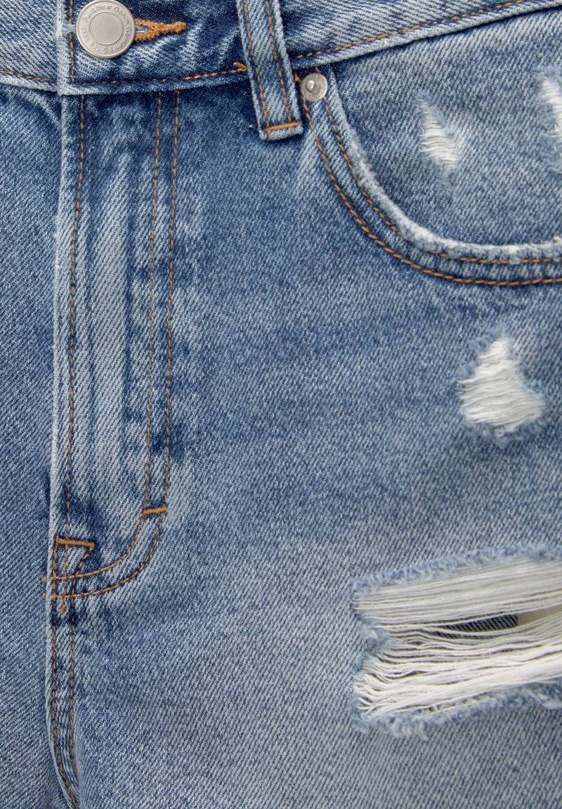 PULL&BEAR PULL&BEAR Denim shorts - blue denim Begrenztes Angebot